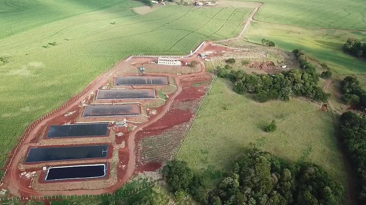 1ª usina híbrida de biogás e energia fotovoltaica em grande escala do país está operando