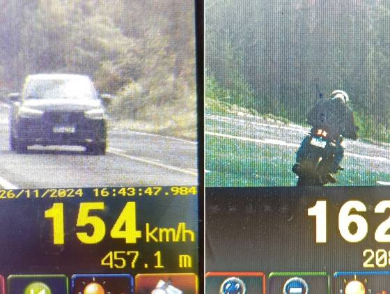 PRE intensifica fiscalização e flagra motociclista a 162 km/h em rodovias do oeste do Paraná