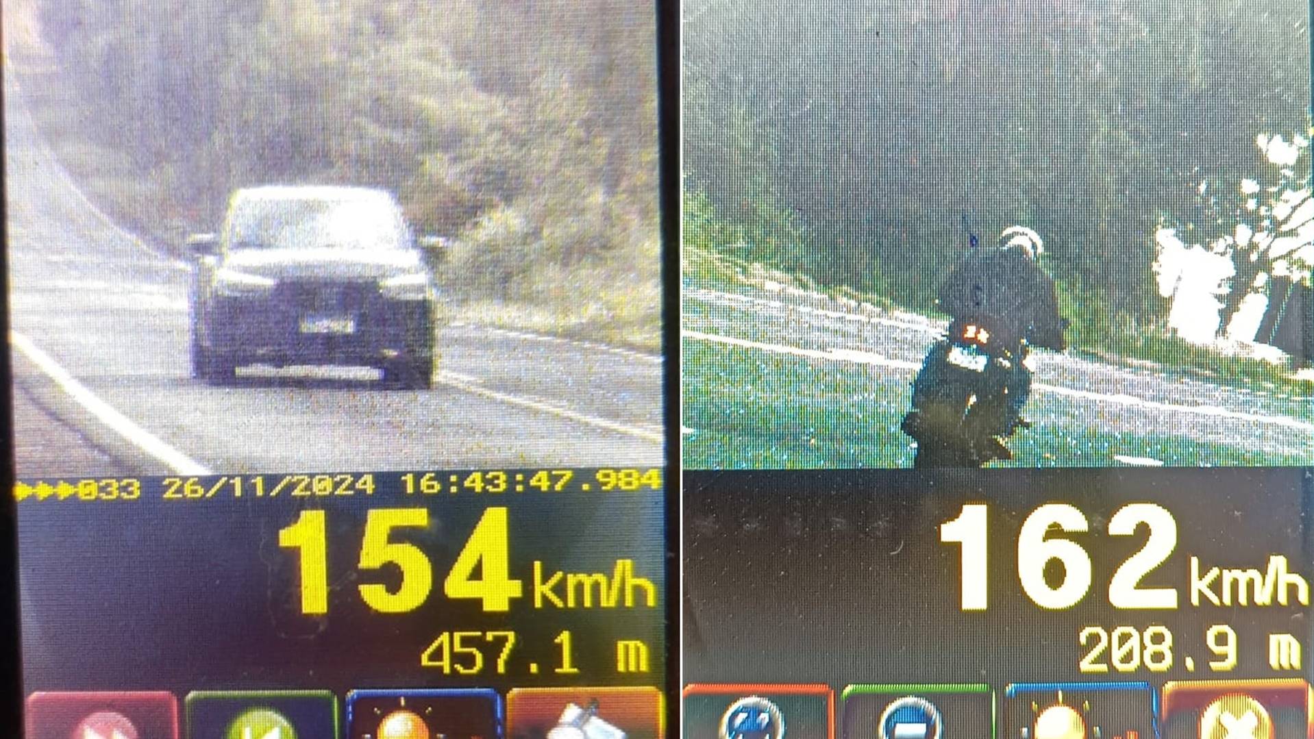 PRE intensifica fiscalização e flagra motociclista a 162 km/h em rodovias do oeste do Paraná