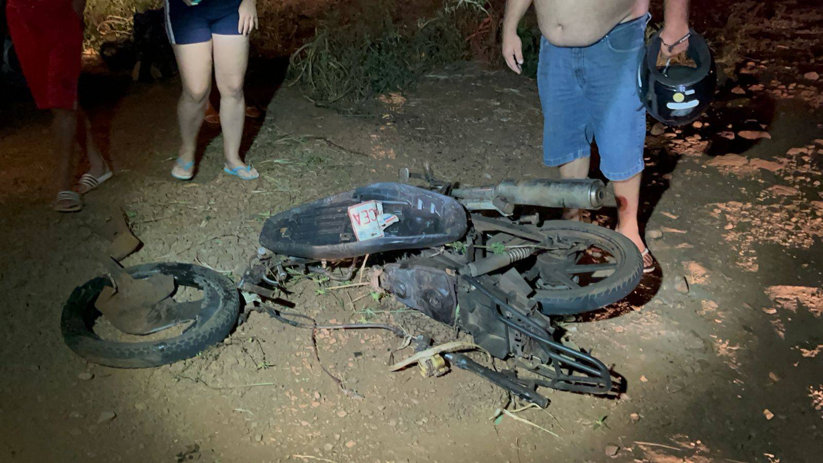 Jovem de 21 anos morre em grave acidente de trânsito na área rural de Foz do Iguaçu