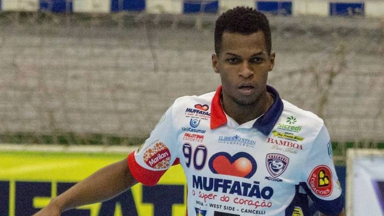 Cascavel Futsal anuncia retorno do ala Edimar Vieira