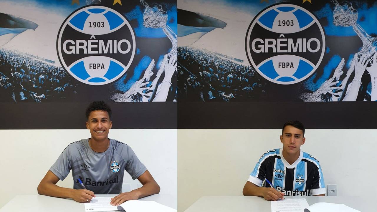 Meninos da base do FC Cascavel assinam com Grêmio por empréstimo até o fim de 2021