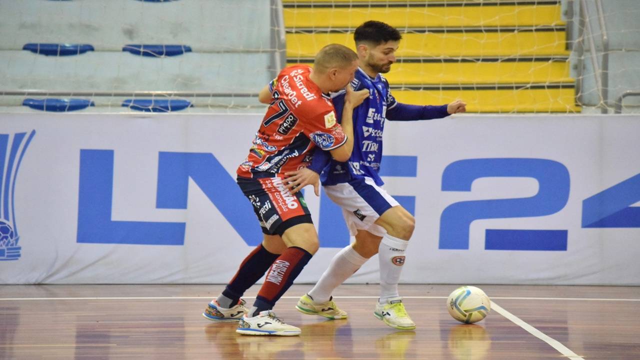 Em jogo com belos gols, Cascavel derrota o Joaçaba fora de casa pela Liga Nacional de Futsal