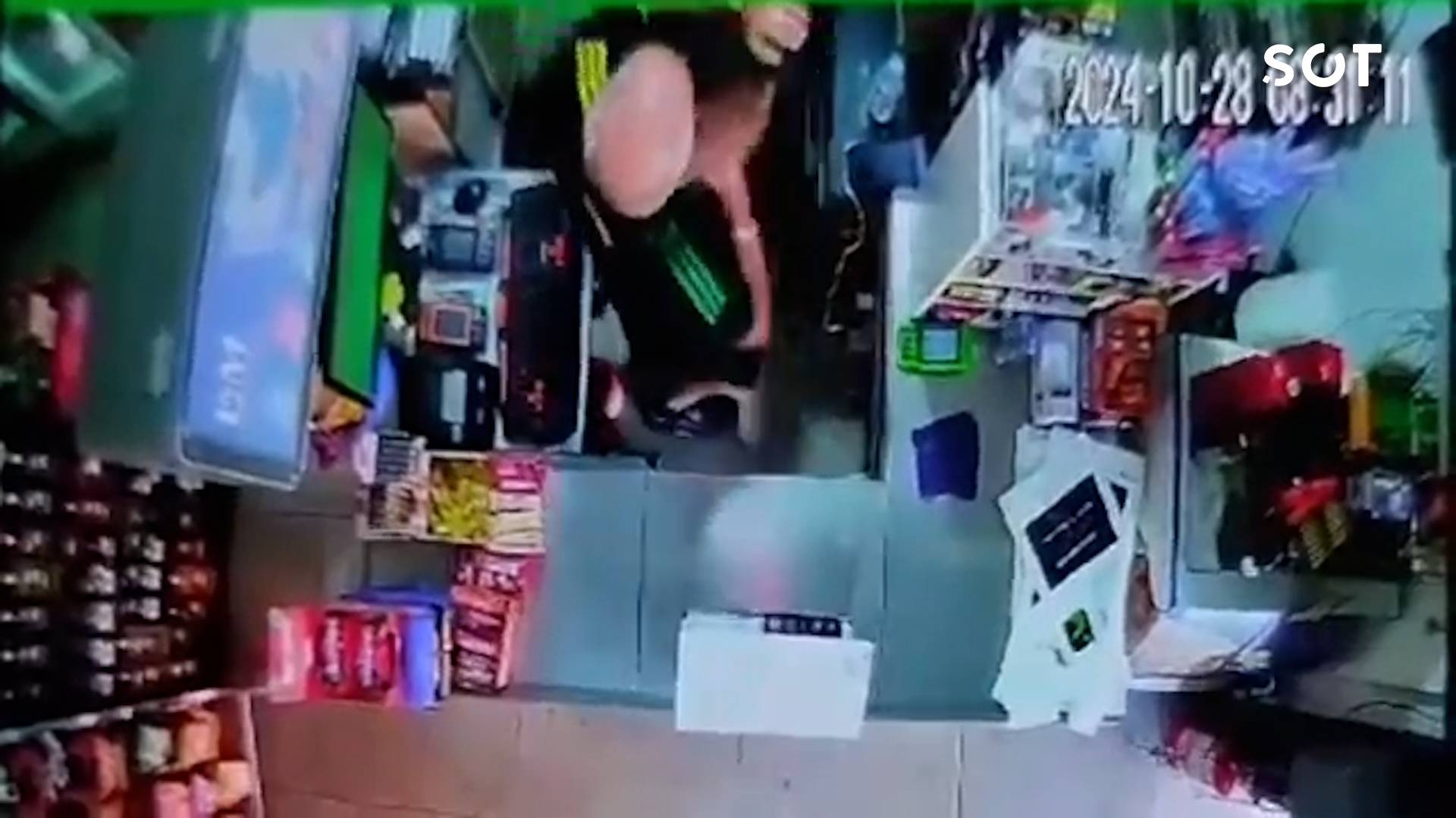 Comerciante agredido durante tentativa de roubo em distribuidora no Bairro Cascavel Velho