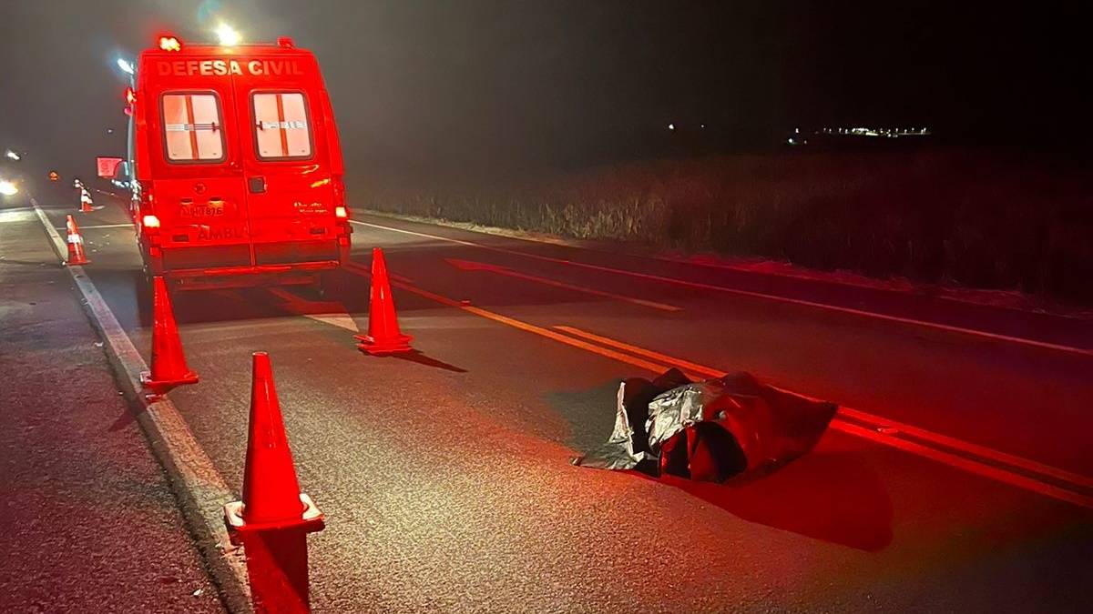 Homem Morre Após Ser Atropelado Por Carro Na Br 369 Motorista Registra Momentos Antes Do