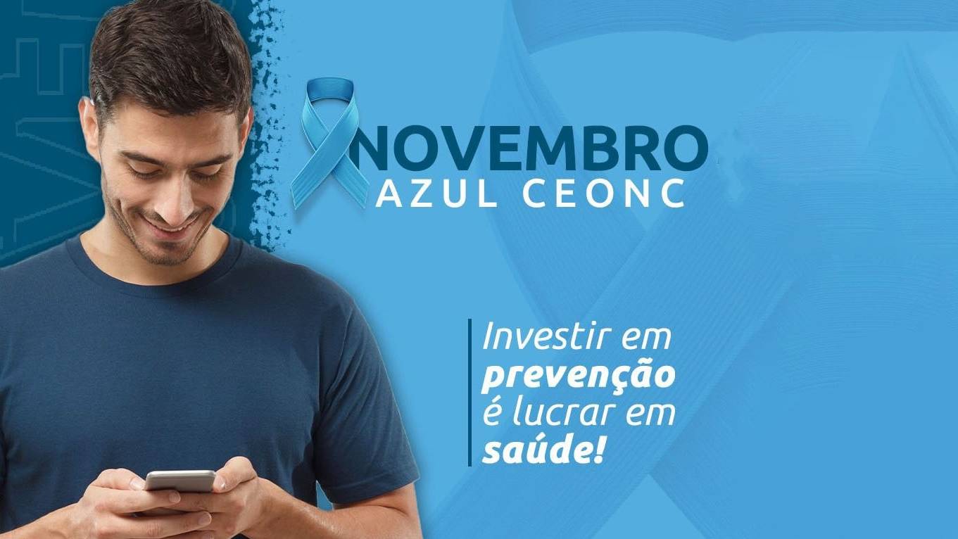 Novembro Azul: CEONC conscientiza homens e mobiliza mulheres na luta contra o câncer de próstata