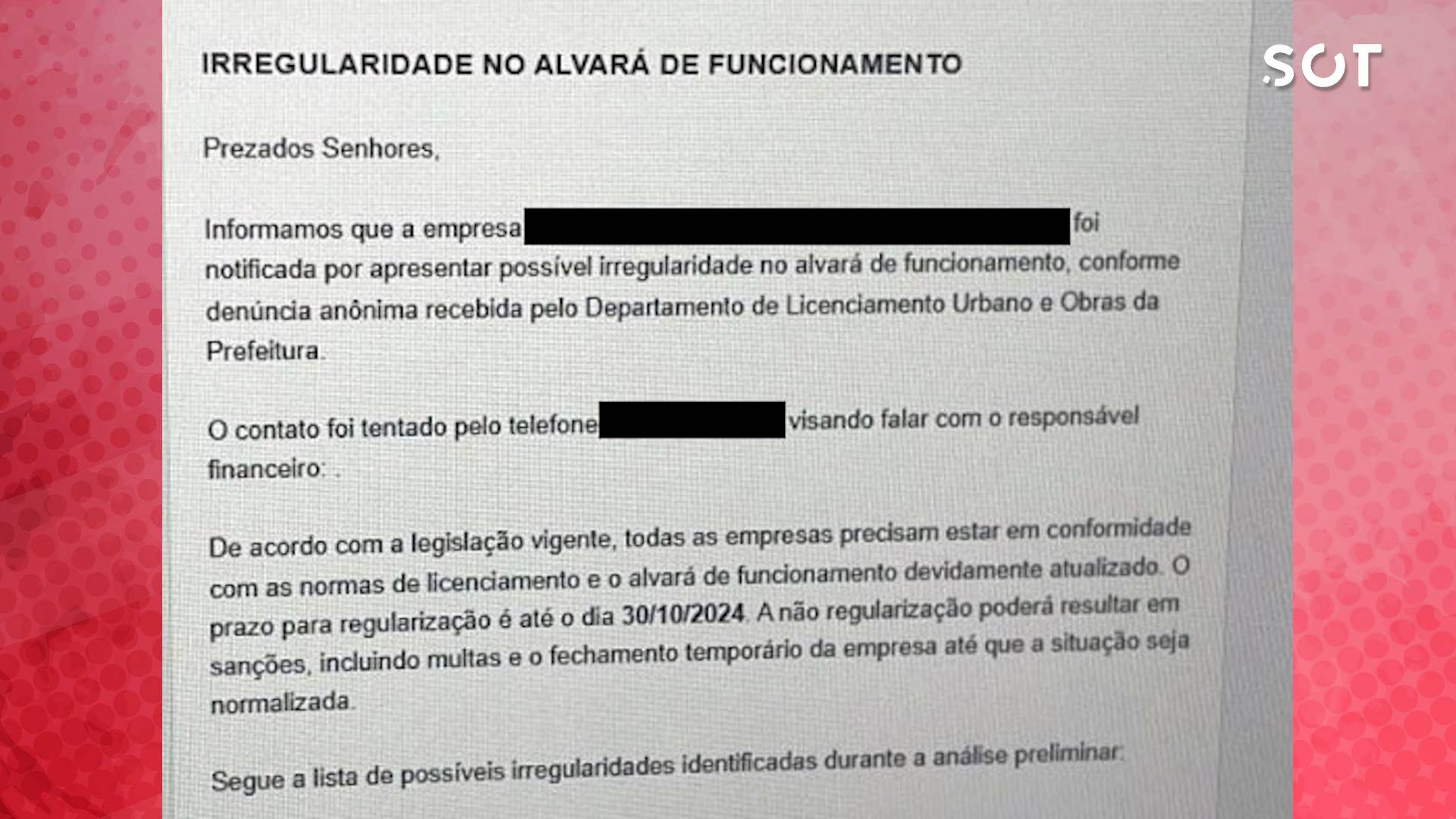 Prefeitura de Cascavel alerta para novo golpe do "Alvara" via e-mail