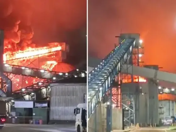 Incêndio atinge Terminal Ferroviário da Rumo em Rondonópolis (MT)