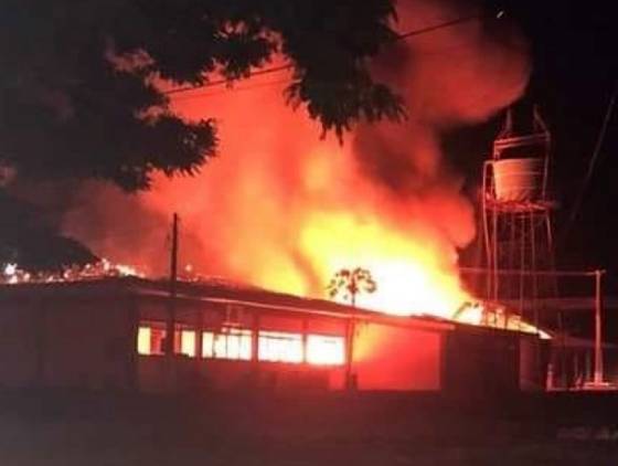 Incêndio destrói Secretaria de Agricultura de Matelândia; prejuízo pode chegar a R$ 1,5 milhão