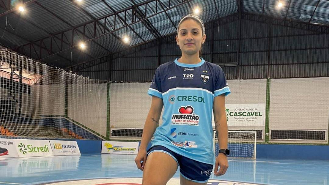 Stein Cascavel Futsal anuncia a capitã da Seleção Paraguaia como seu novo reforço