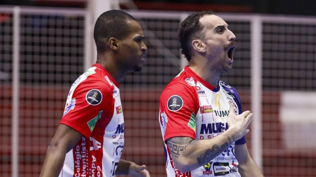 Cascavel vence San Lorenzo por 2 a 1 e está na final da Copa Libertadores de Futsal