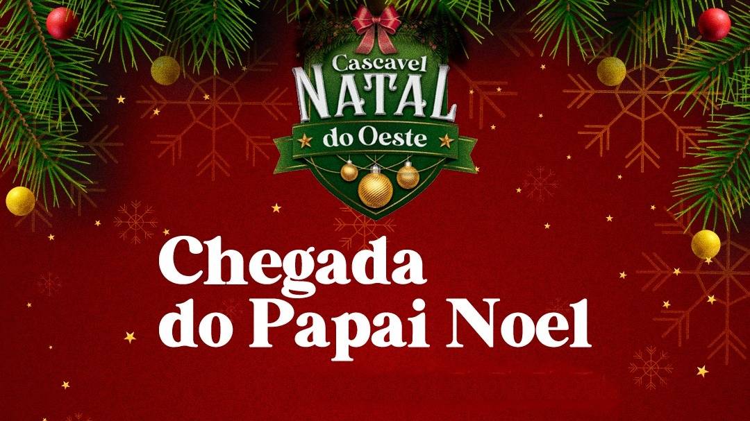 Caravana do Papai Noel vai percorrer ruas da região Norte de Cascavel; Veja a programação