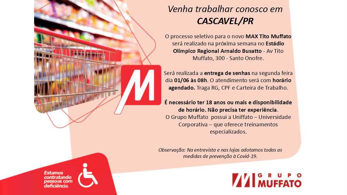 Novo Max Atacadista abre 300 vagas de emprego; veja como participar do processo seletivo