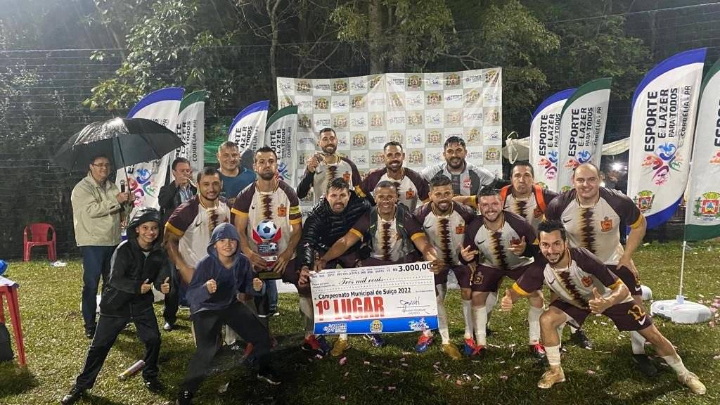 Resenha vence Combate e fatura o titulo do Campeonato Municipal de Futebol Suíço de Corbélia