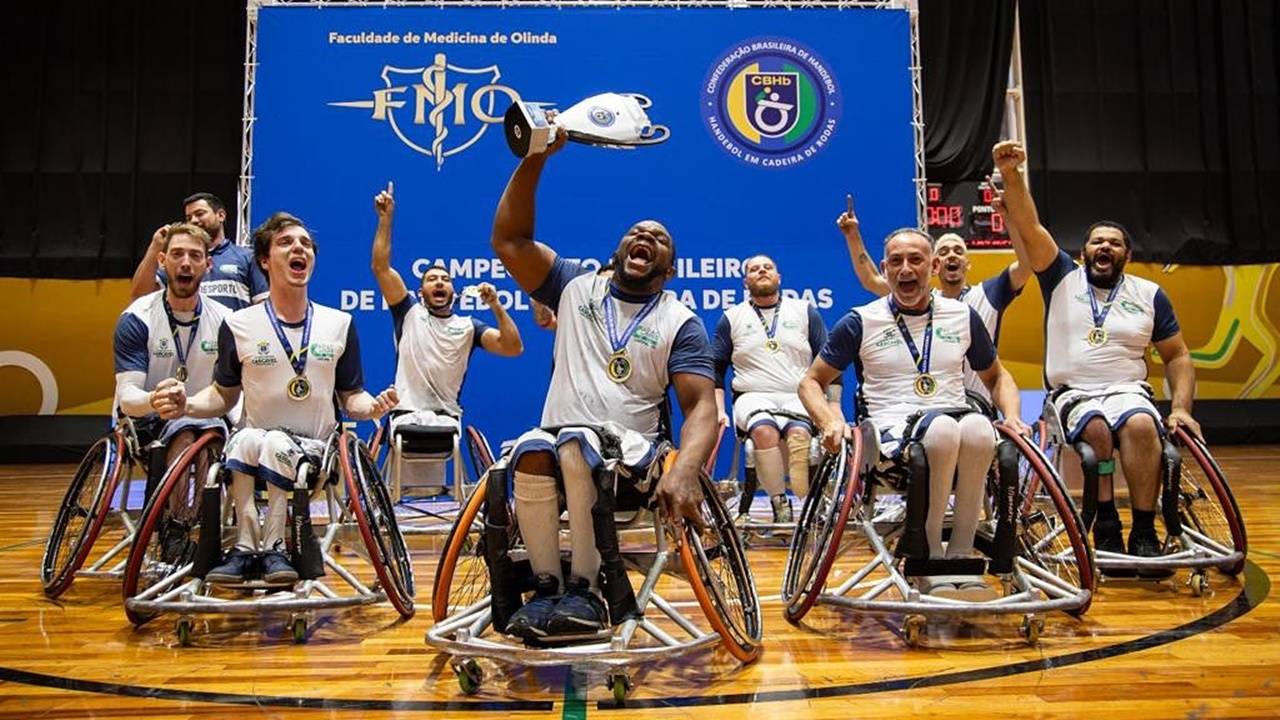 APAC conquista título inédito no primeiro Campeonato Brasileiro de Handebol em Cadeira de Rodas